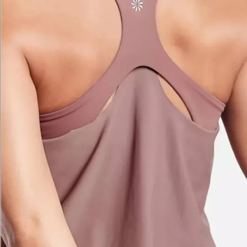 Athleta 2 in 1 Tank Top Sports Bra - Picture 5 of 8